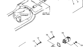 Вал KZ10-01-3121 Komatsu
