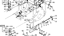Вал 195-56-11220 Komatsu