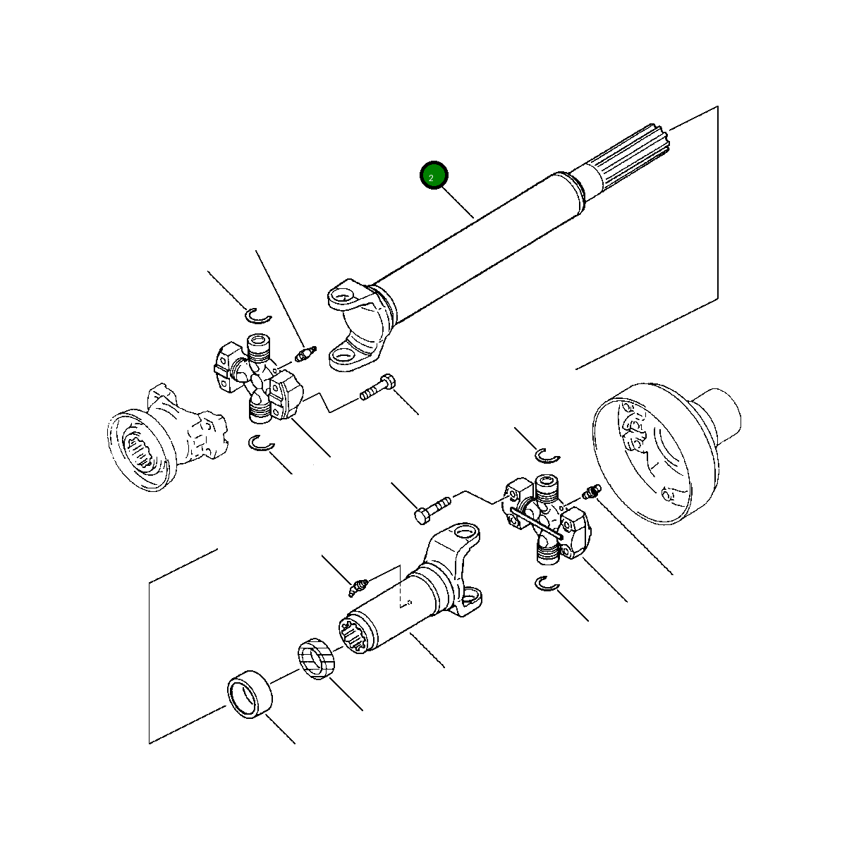 Вал 417-20-12731 Komatsu