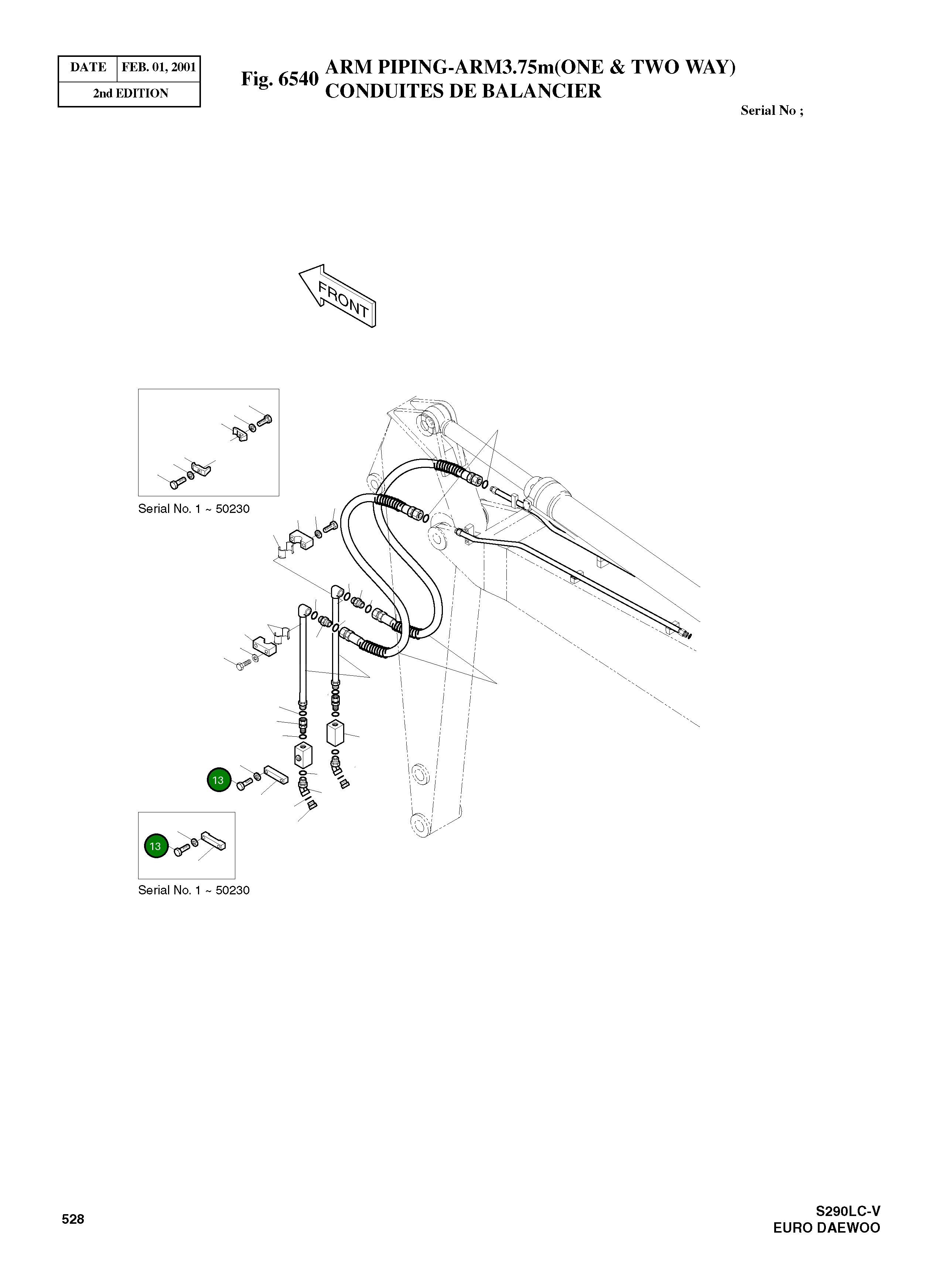 Болт M16X2.0X95 S0566163 Komatsu