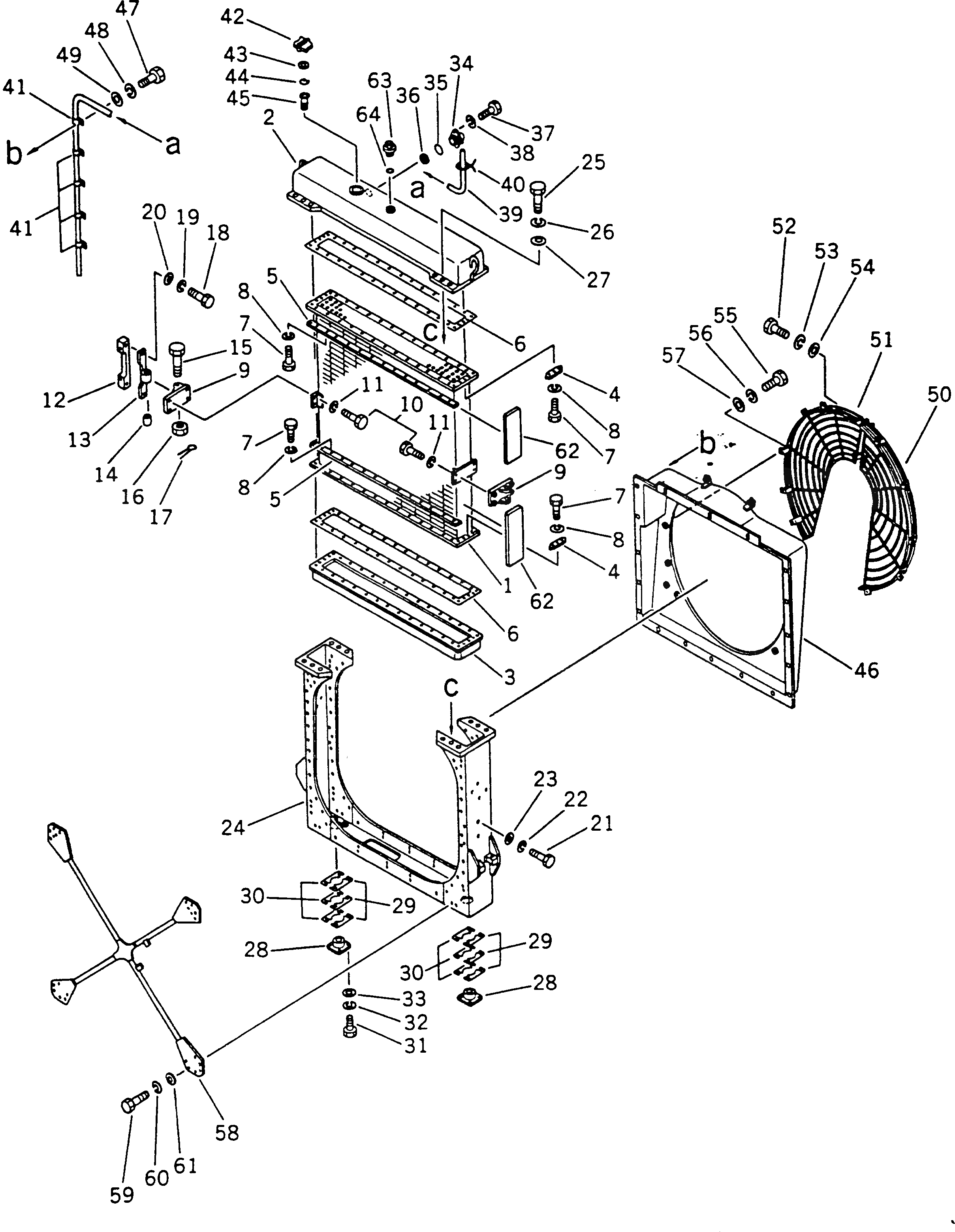 Бак 581-03-11122 Komatsu