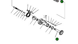 Вал 423-22-32471 Komatsu