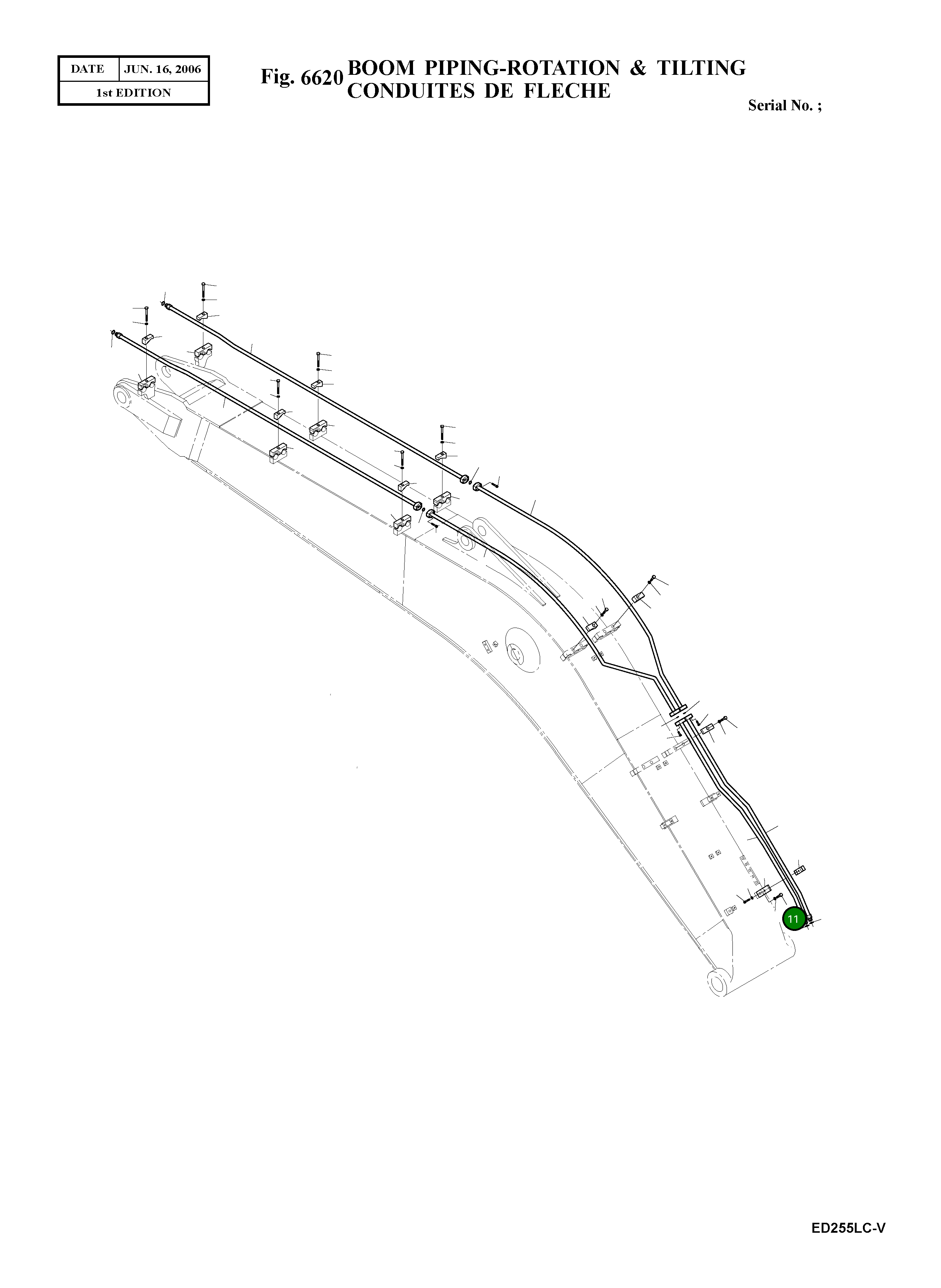 Болт M16X2.0X45 S0565166 Komatsu