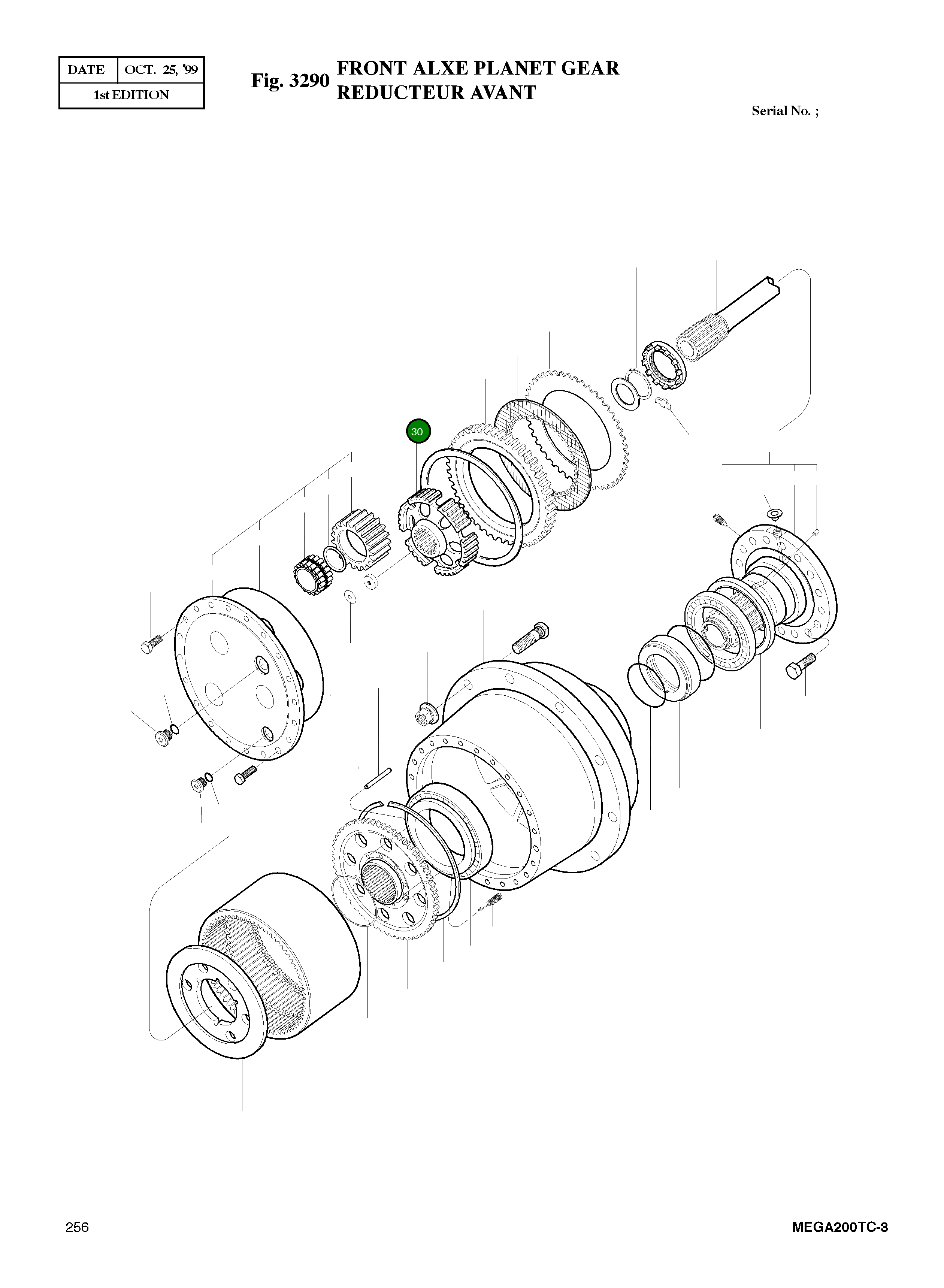 Барабан 4225-7003 Komatsu