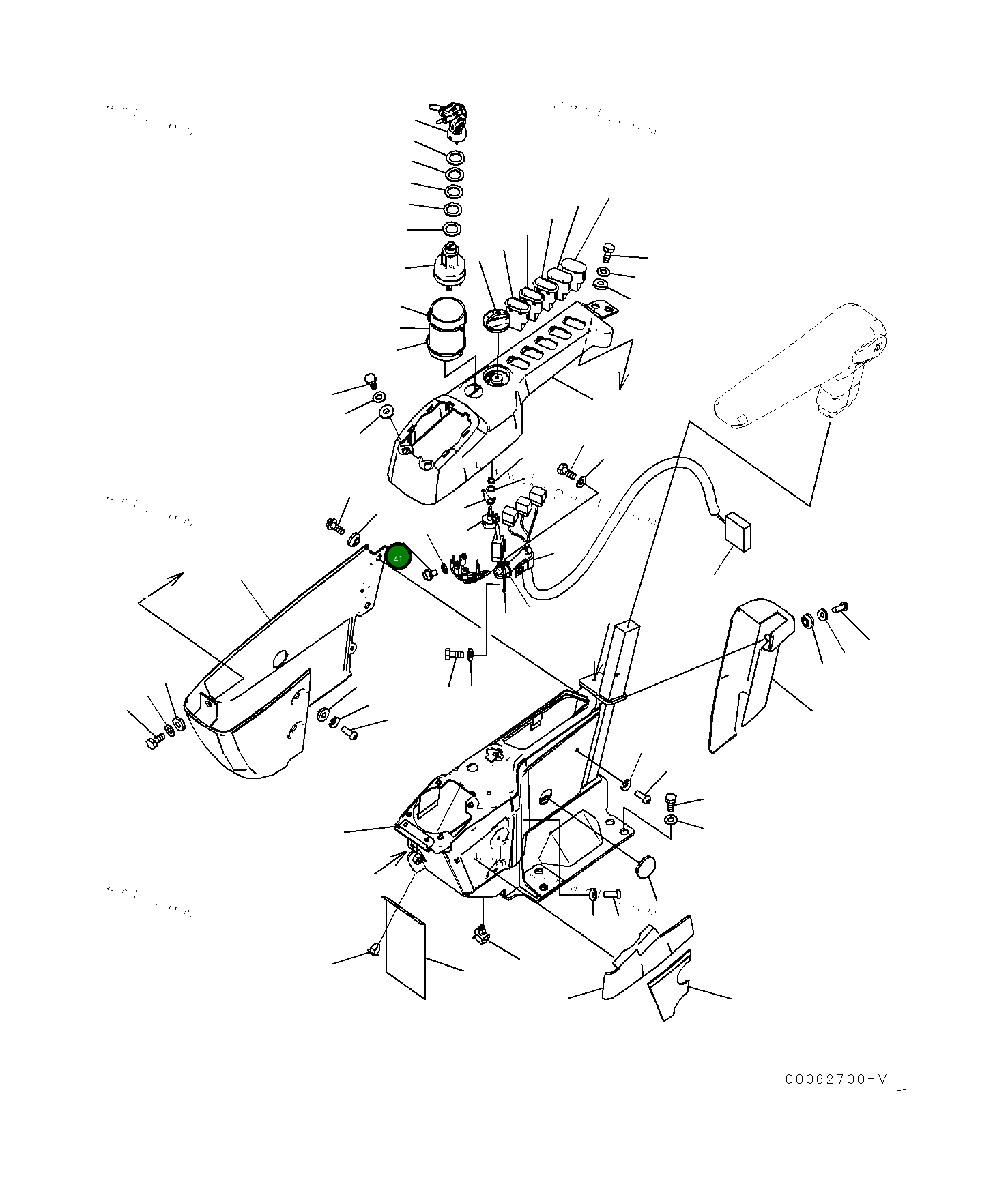 Винт 0102310508 Komatsu