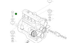 Болт M16X1.5X150 S0567053 Komatsu