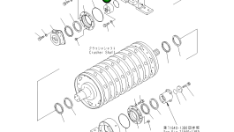 Вал 8287-70-2351 Komatsu