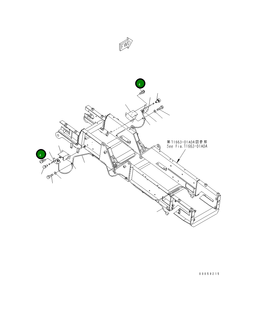 Винт 01023-10412 Komatsu