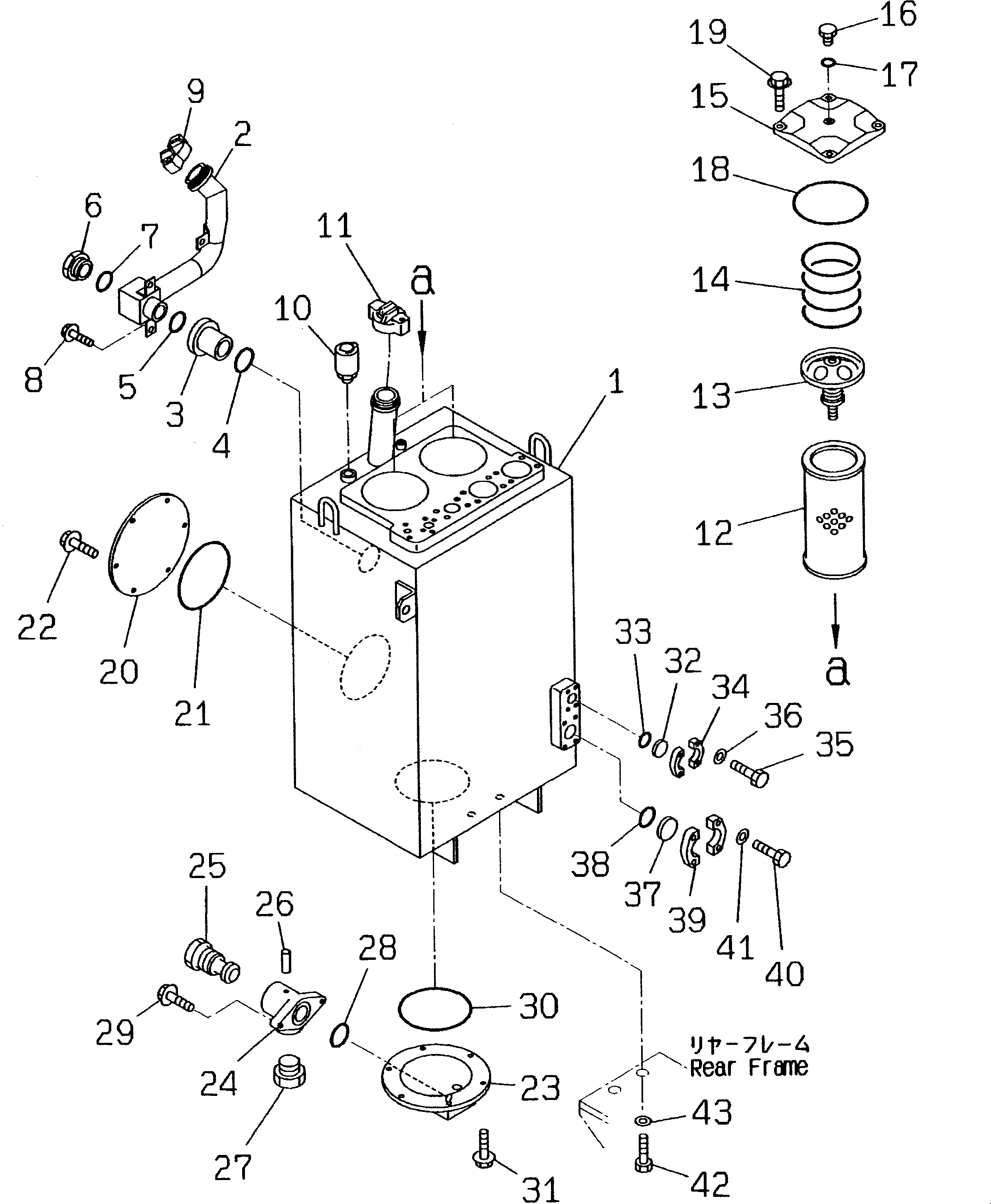 Адаптер 423-944-2360 Komatsu