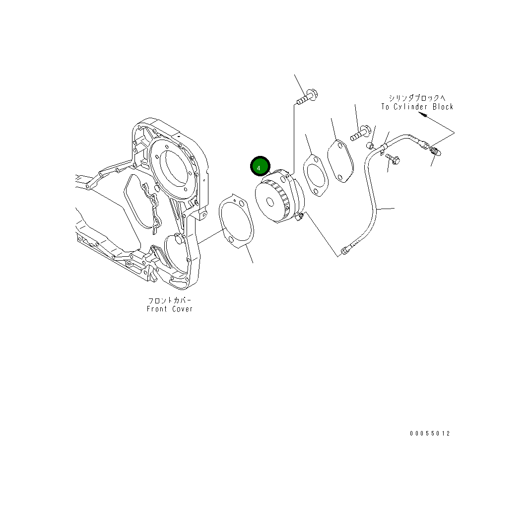 Адаптер 6743-31-8110 Komatsu