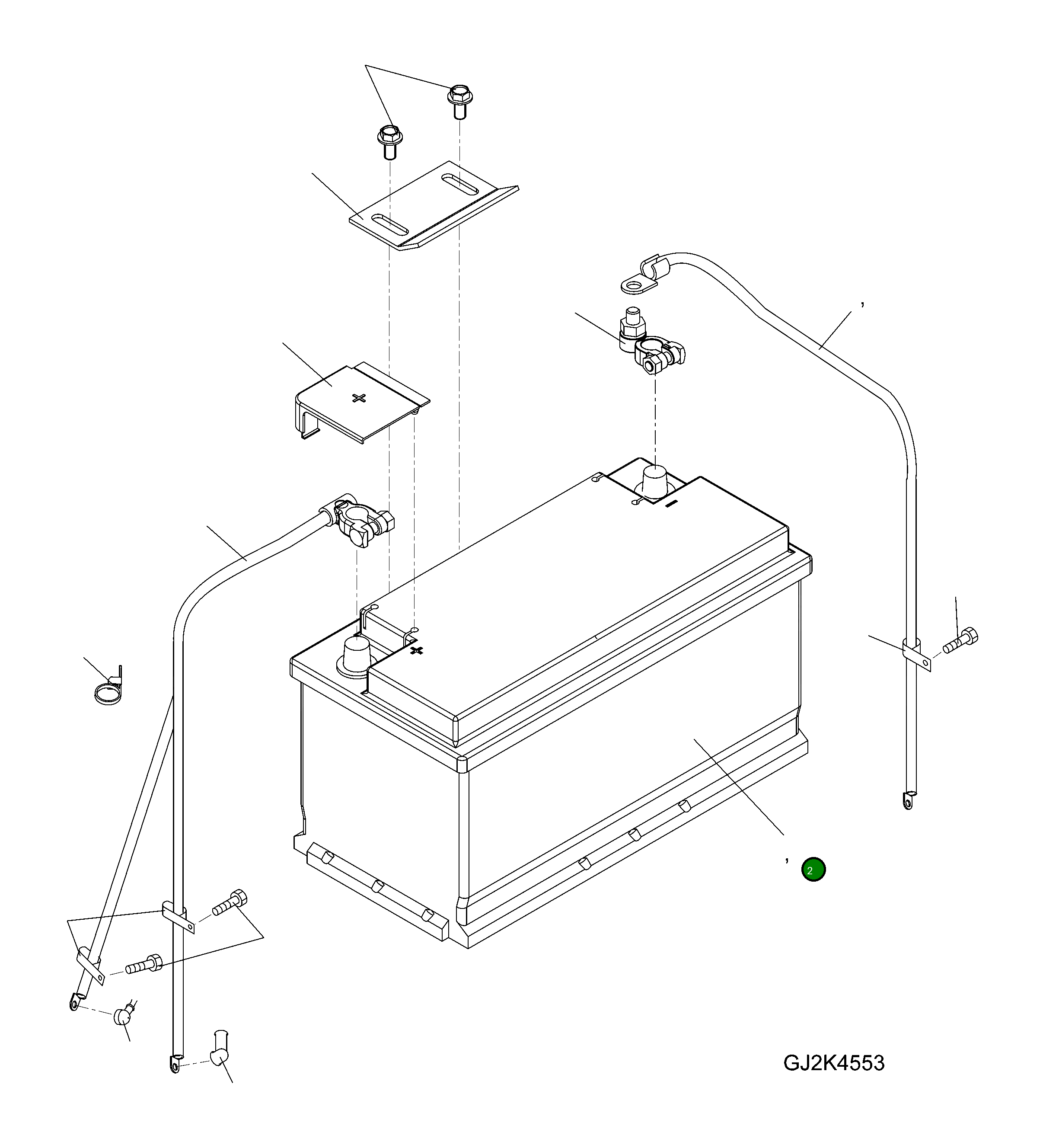 Аккумулятор 42U-06-14130 Komatsu