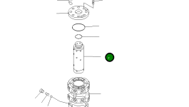 Вал 20Y-62-27940 Komatsu