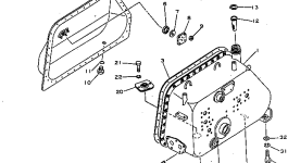 Бак 141-60-43160 Komatsu