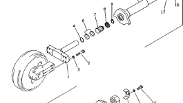 Цилиндр 205-30-64580 Komatsu