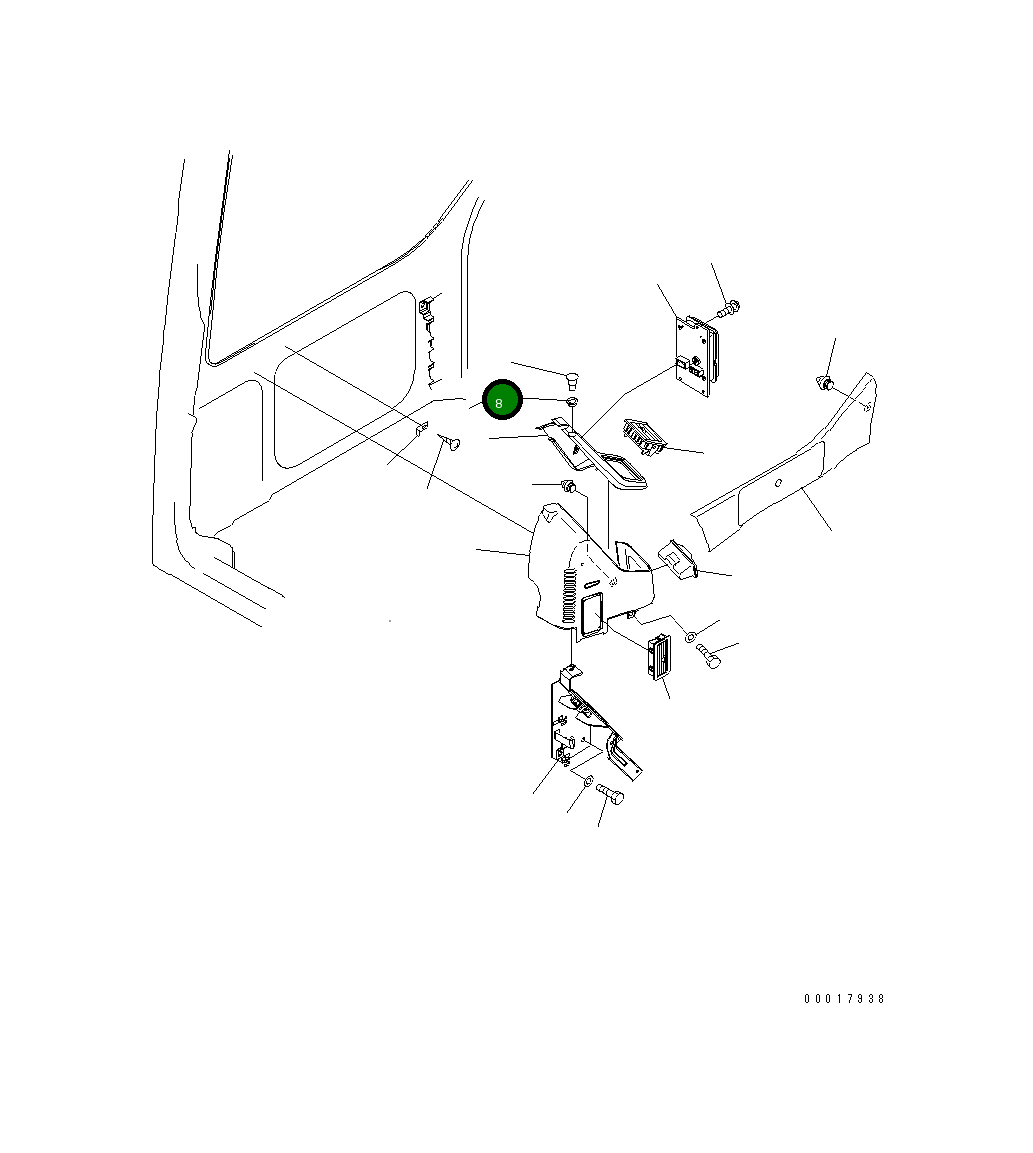 Адаптер 22U-54-25150 Komatsu