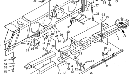 Кронштейн 22X-70-14570 Komatsu
