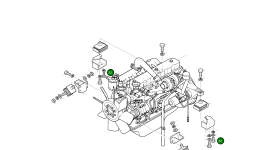 Болт M12X1.25X35 S0715353 Komatsu
