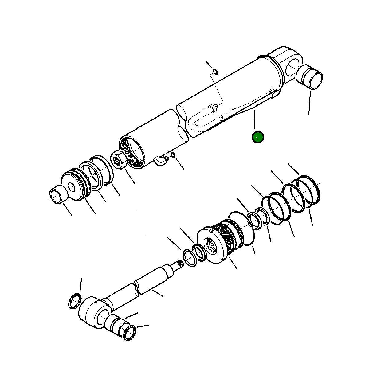 Барабан 707-11-12922 Komatsu