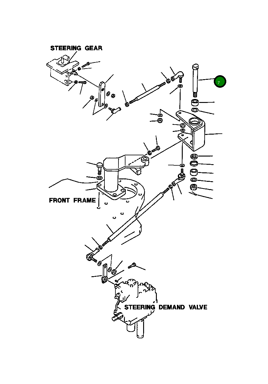 Вал 426-40-11142 Komatsu