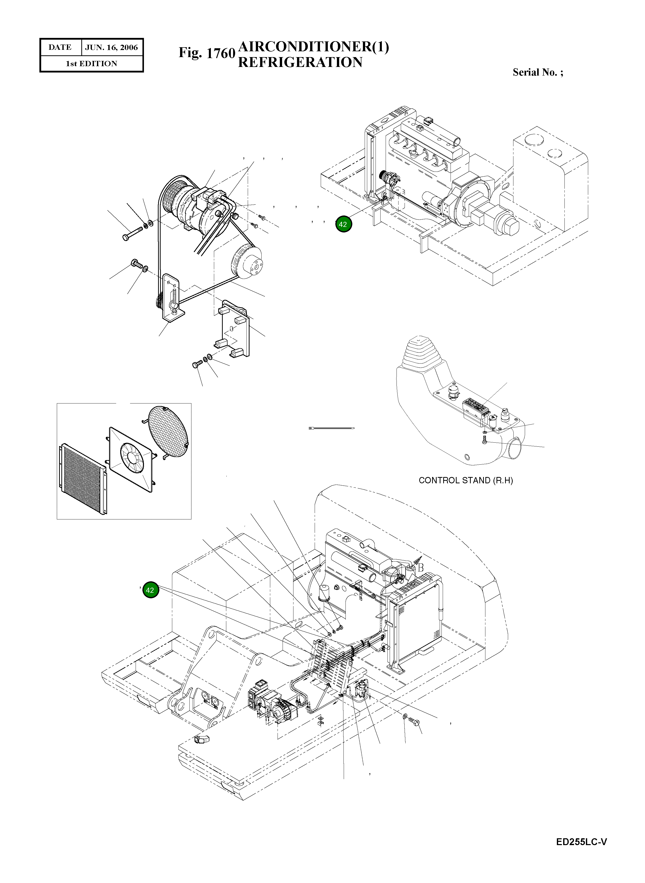 Болт M8X1.25X120 120-00276 Komatsu