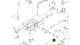 Вал 124-43-51630 Komatsu