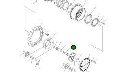 Вал 208-27-71111 Komatsu