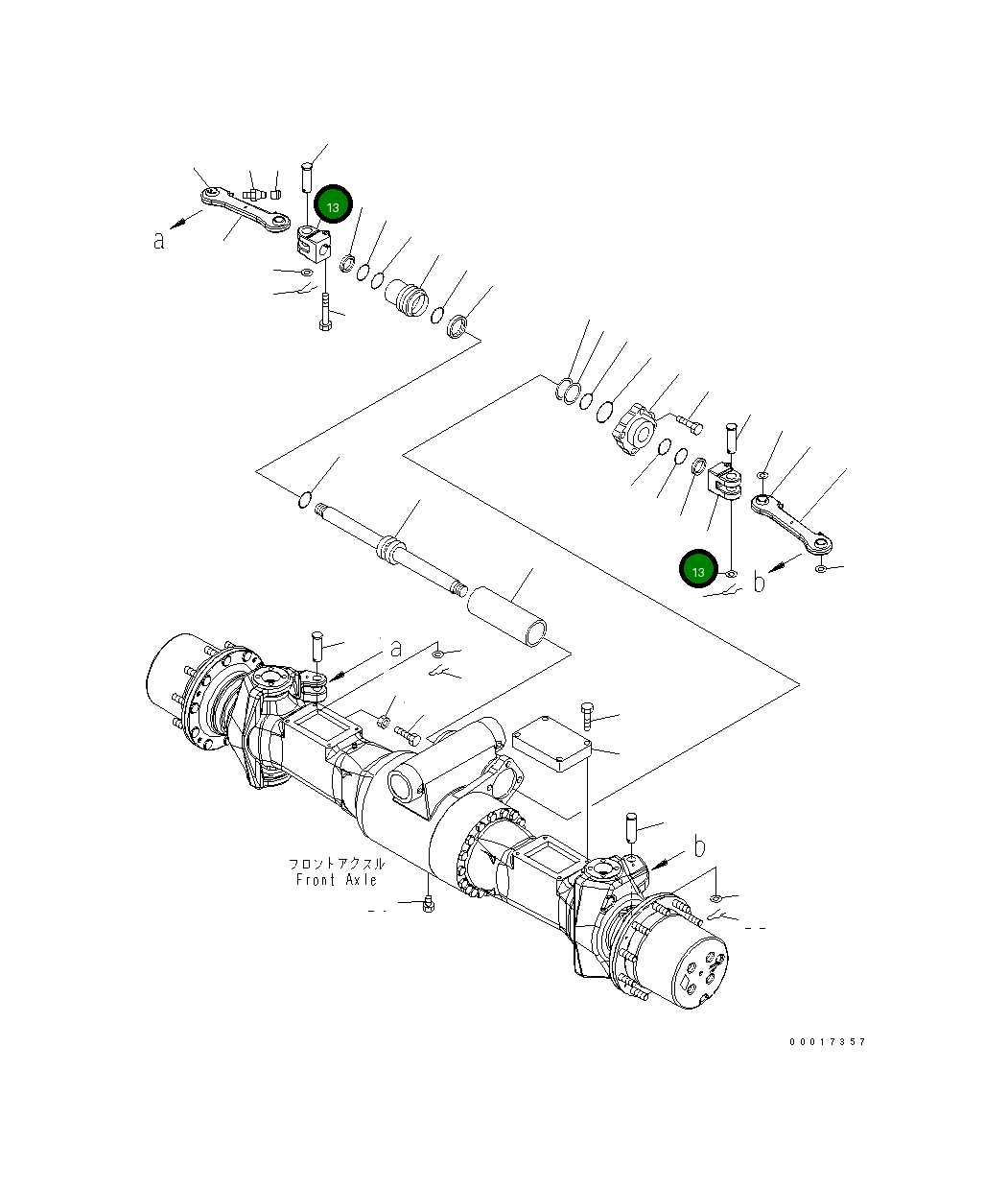 Вилка 20K-23-31350 Komatsu