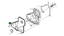 Болт (M8x1.25x50) 1307 192 H1 Komatsu