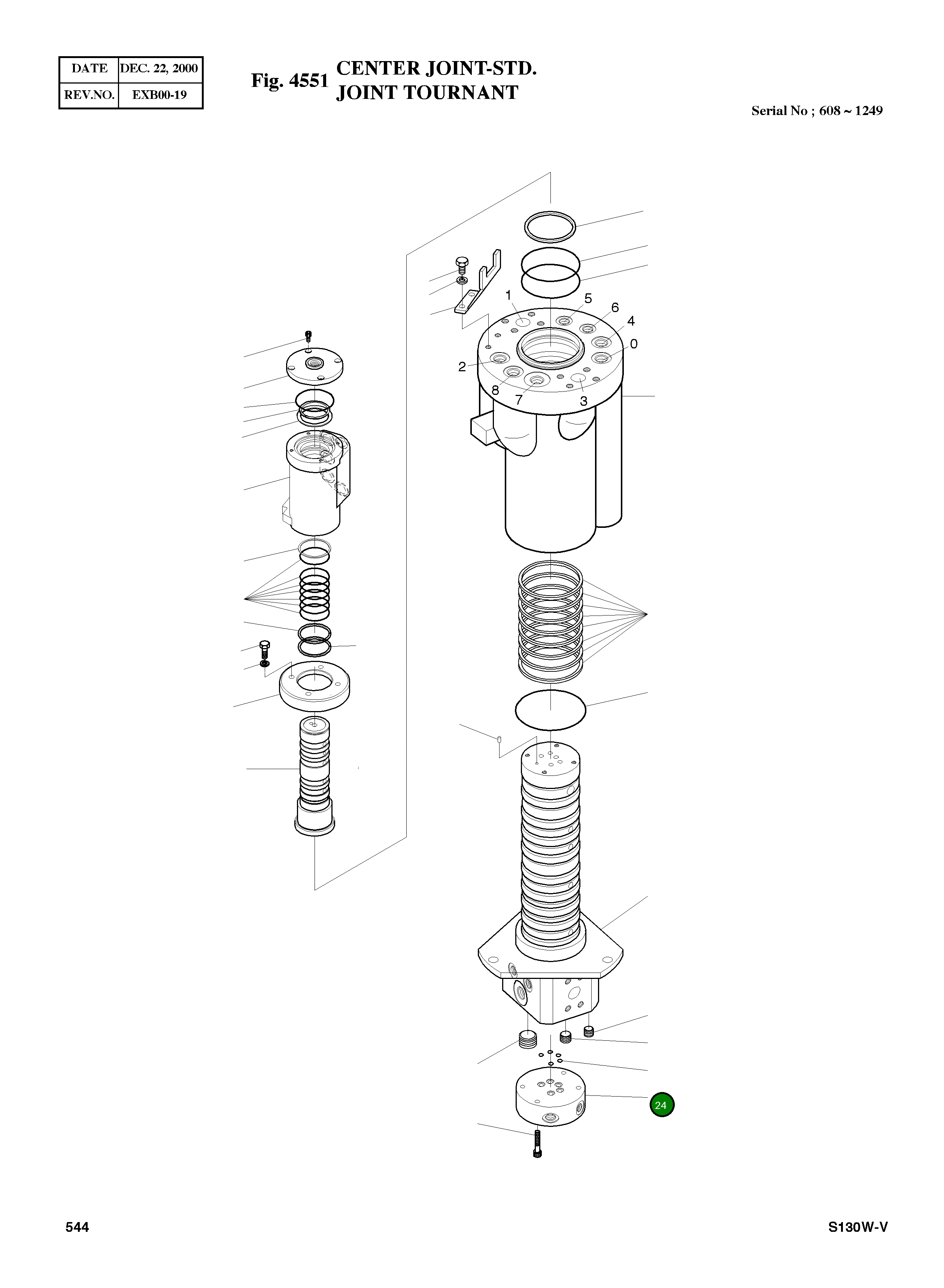 Адаптер TJ13-3091 Komatsu