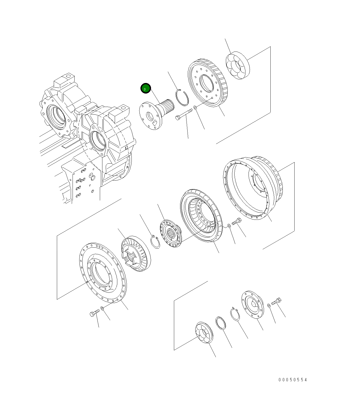 Вал 711-47-62521 Komatsu