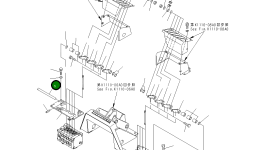 Вал 23B-43-35650 Komatsu