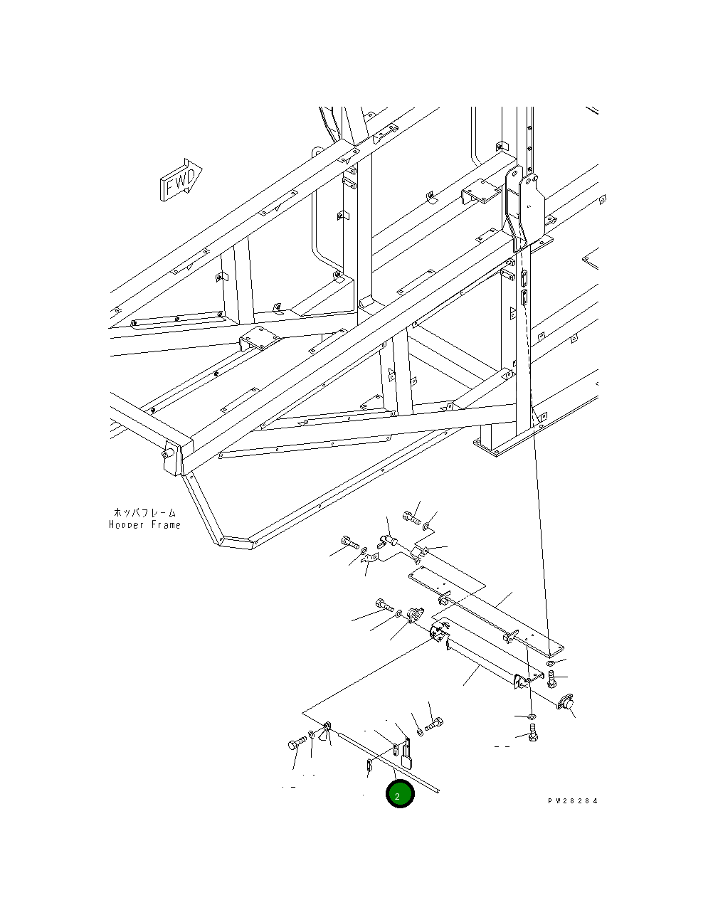 Вал 8255-06-1420 Komatsu