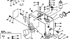 Бак 418-60-15510 Komatsu