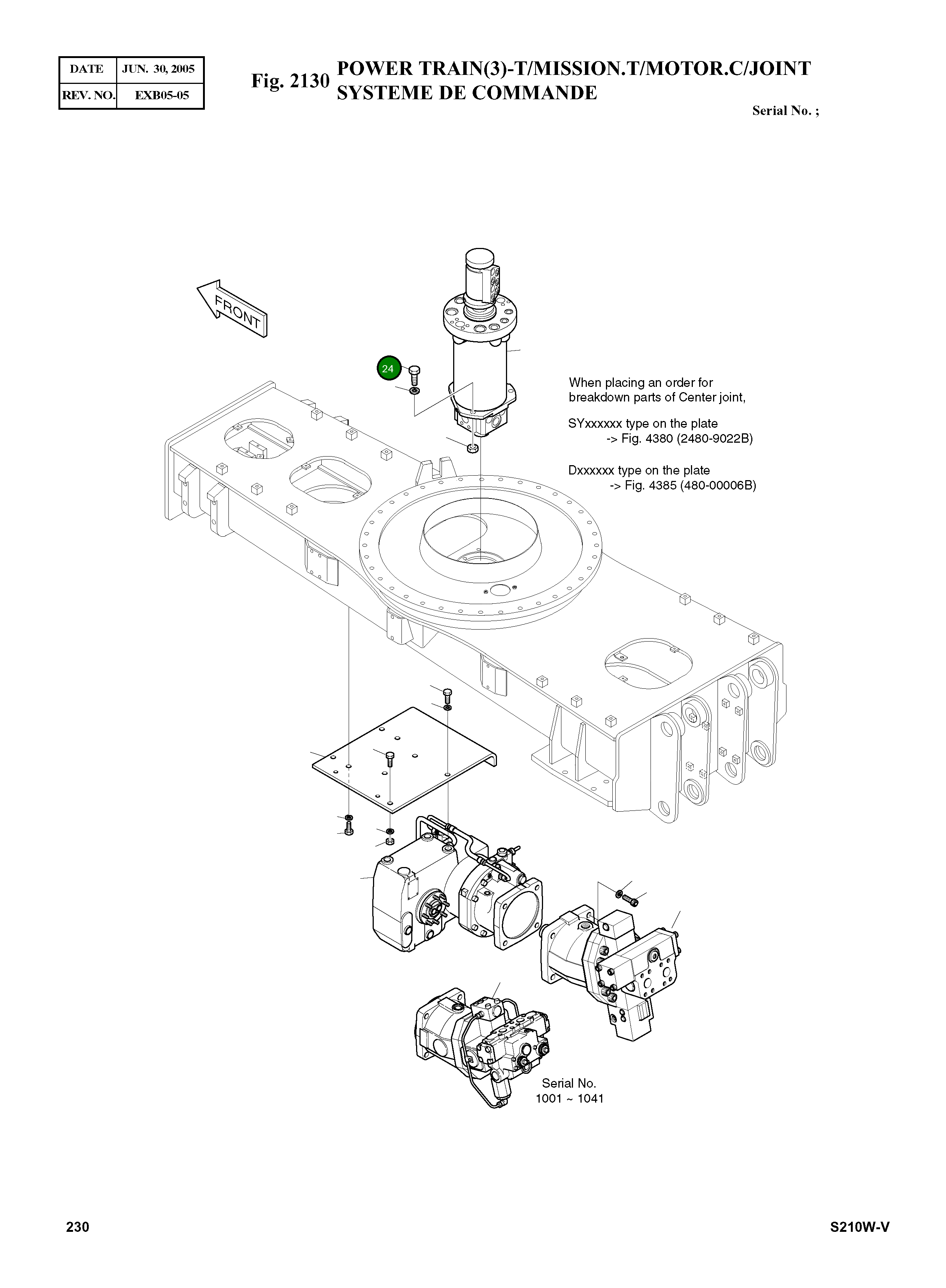 Болт M16X2.0X45 S0521566 Komatsu