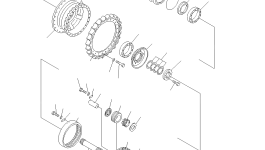 Вал 21T-27-71280 Komatsu