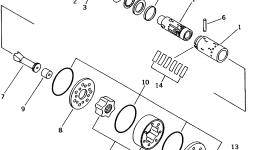 Вал 567-40-43560 Komatsu