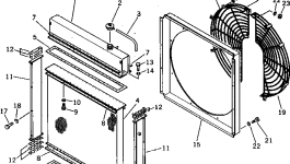 Бак 6995-61-9310 Komatsu