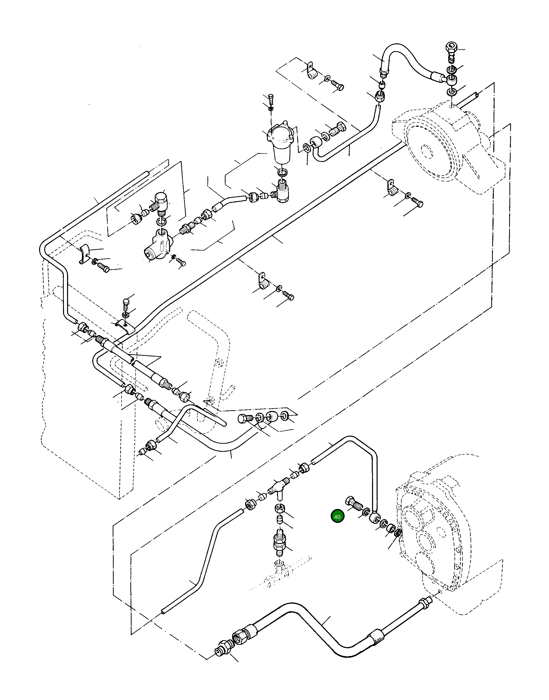 Болт-банджо 3004853X1 Komatsu