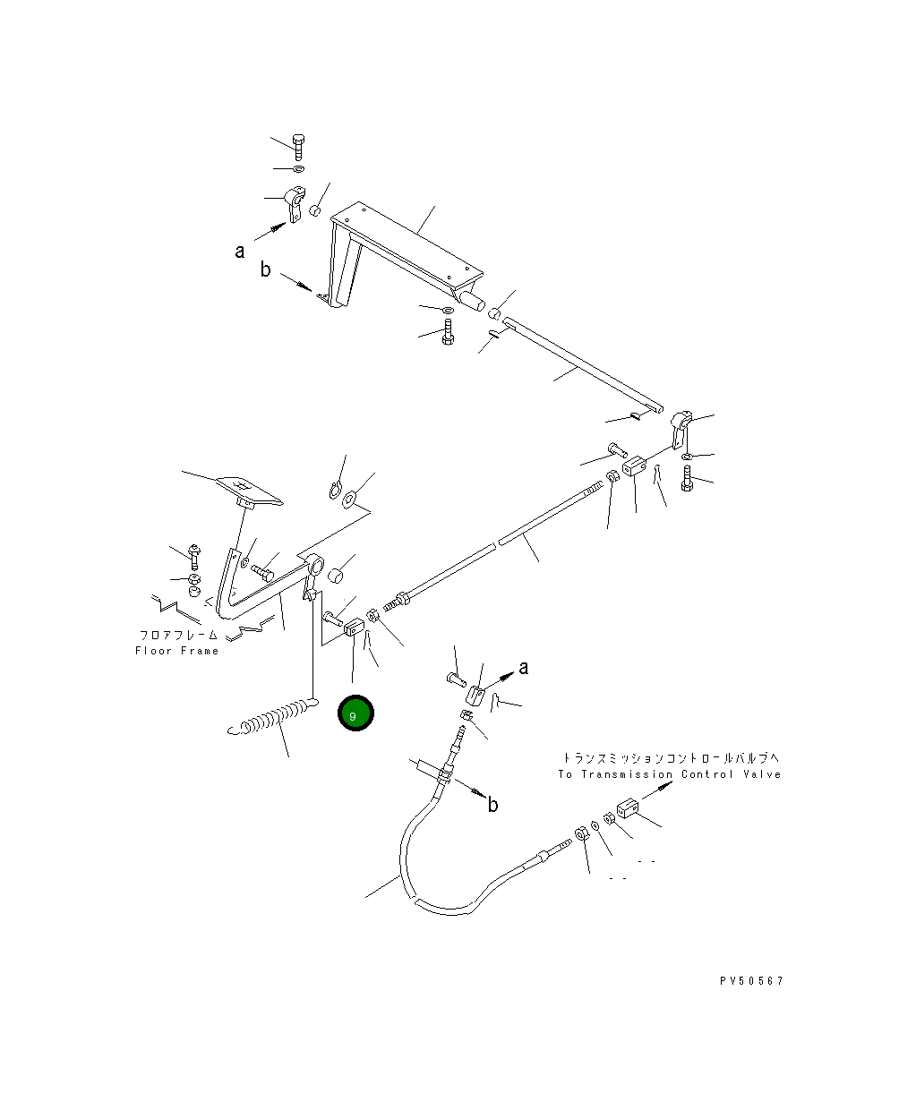 Вилка 04210-01040 Komatsu