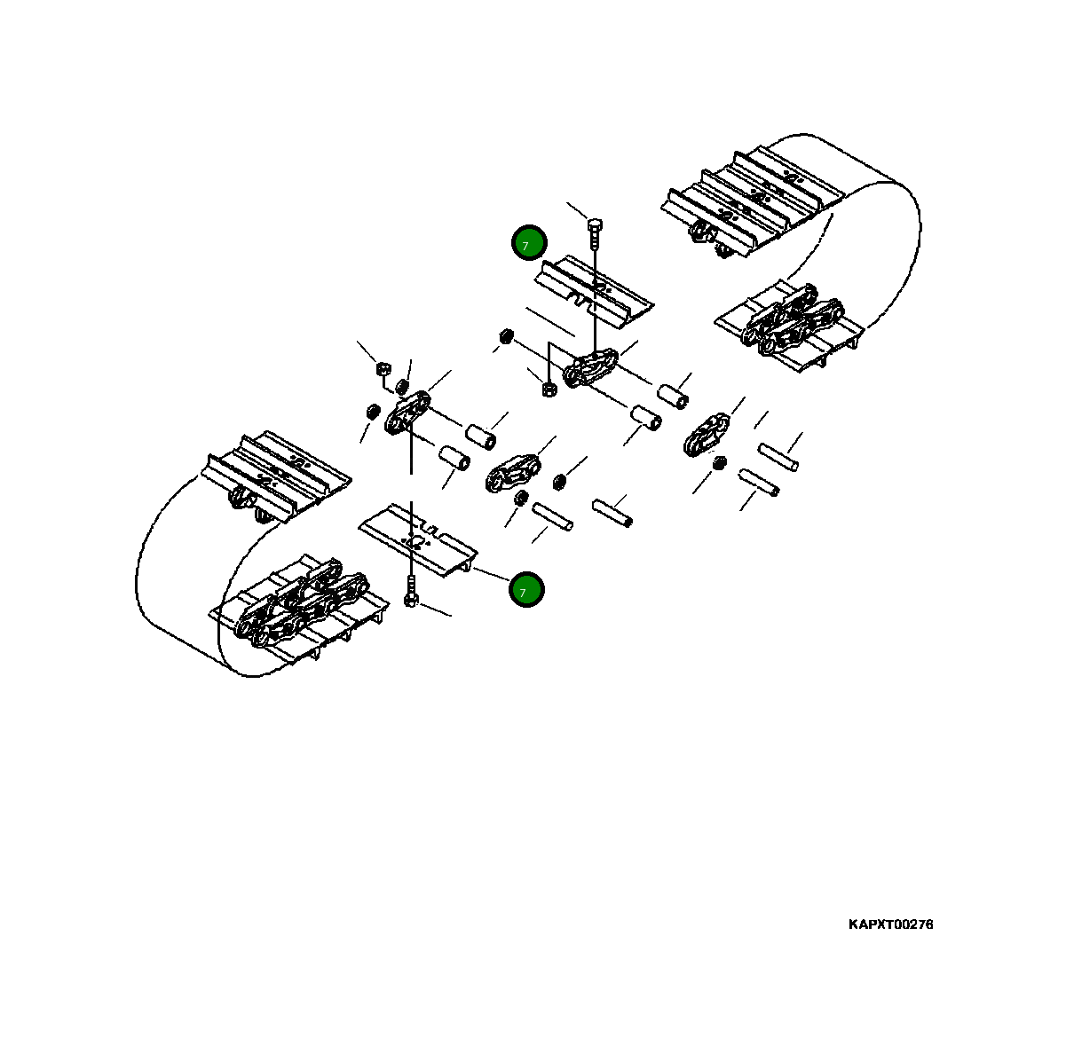 Башмак 207-32-15310 Komatsu
