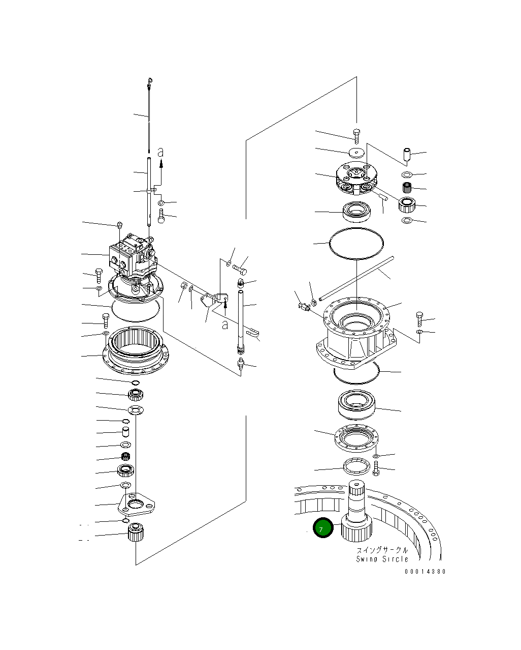 Вал 206-26-69111 Komatsu
