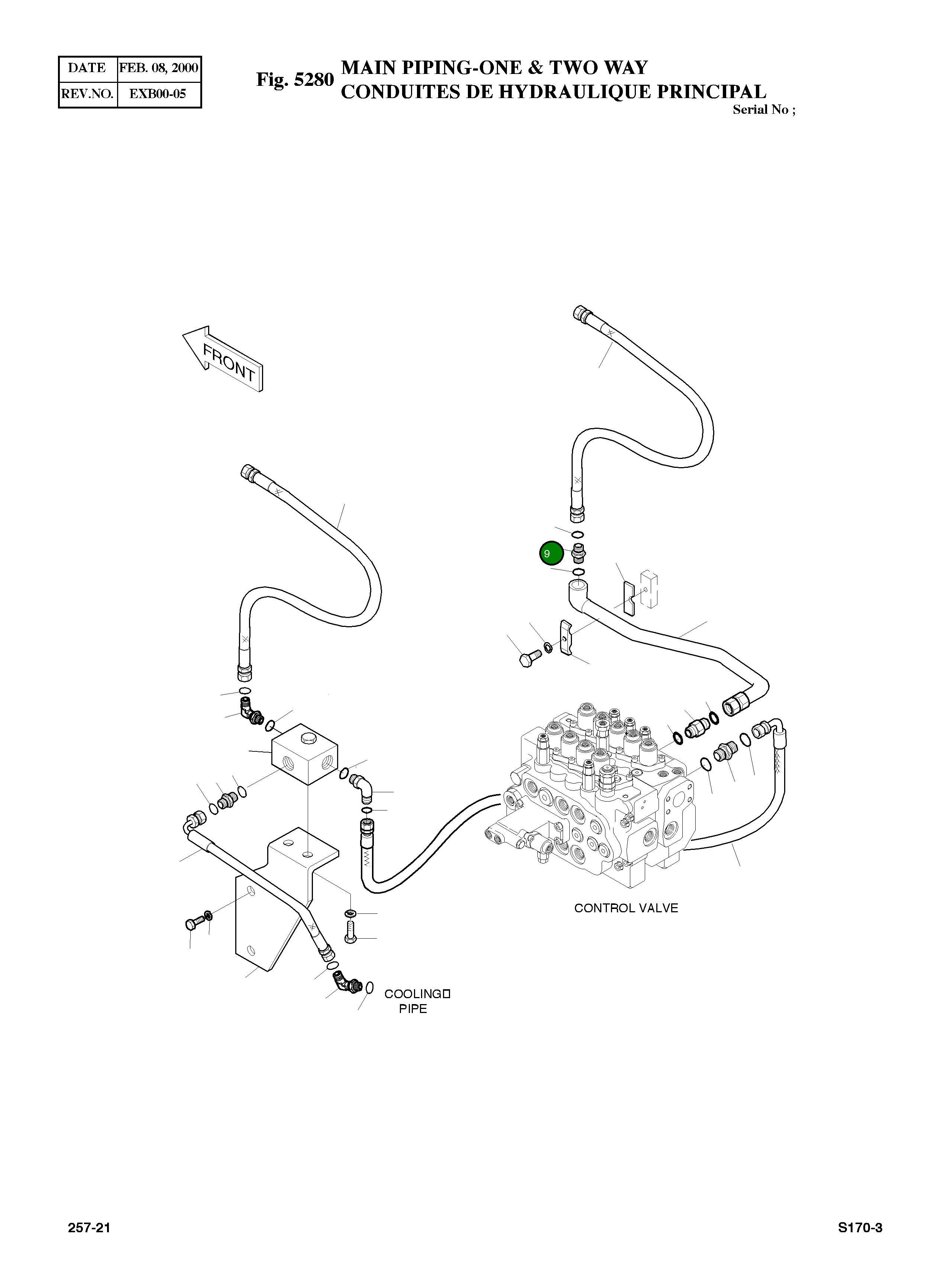 Адаптер 2181-2627D13 Komatsu