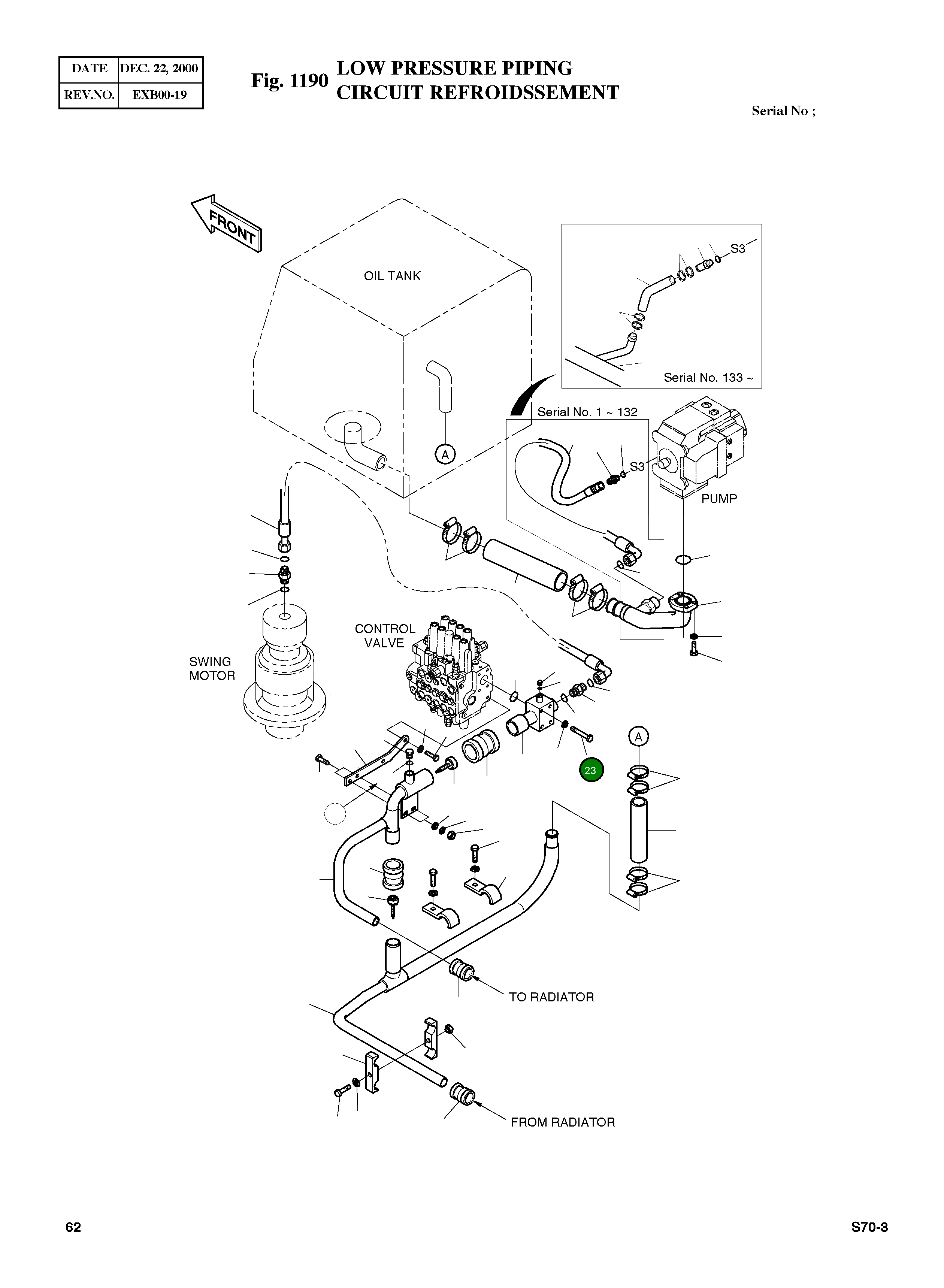 Болт M10X1.5X85 S0559253 Komatsu