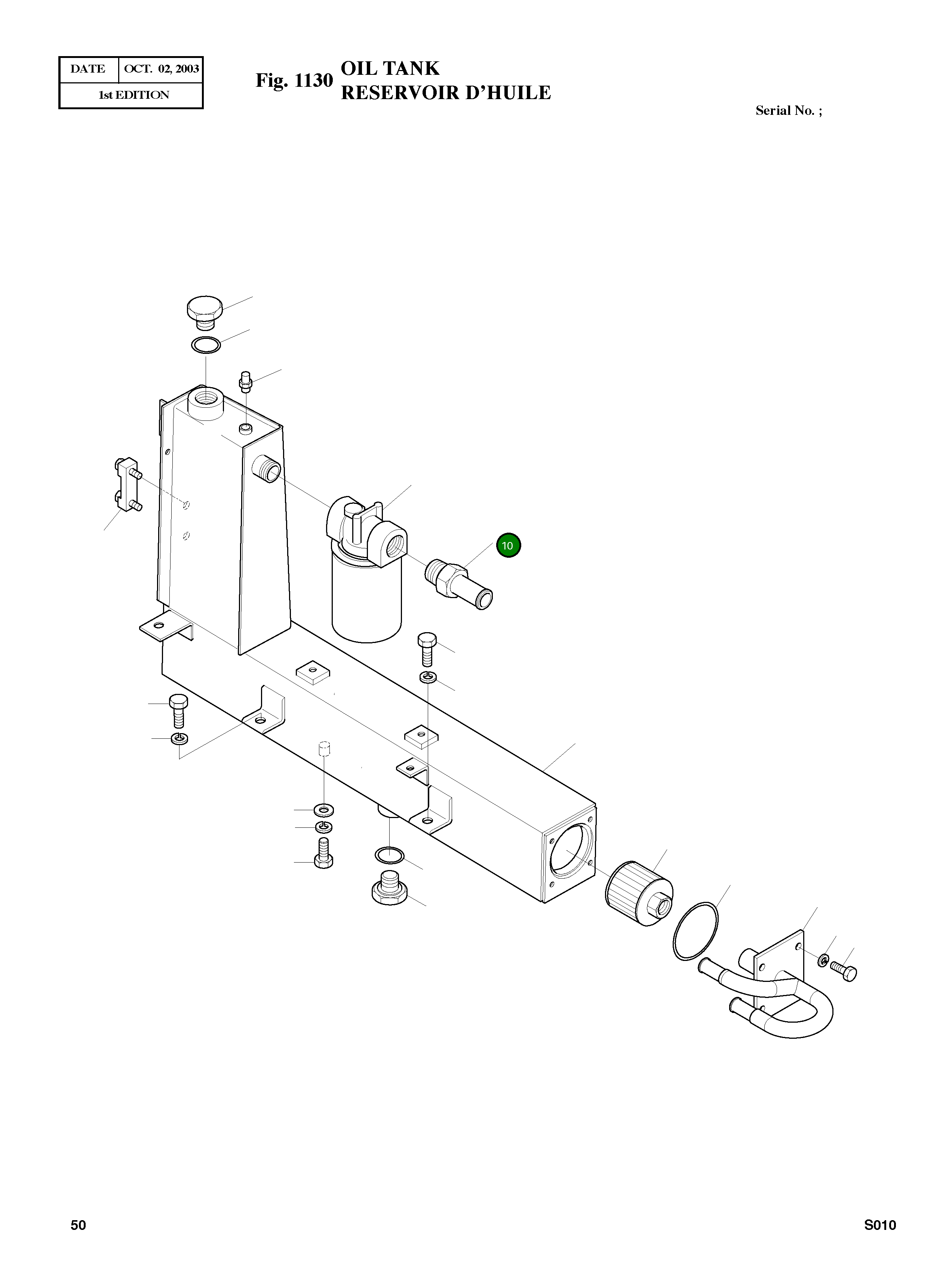 Адаптер NPTF3/4 2181-2387 Komatsu