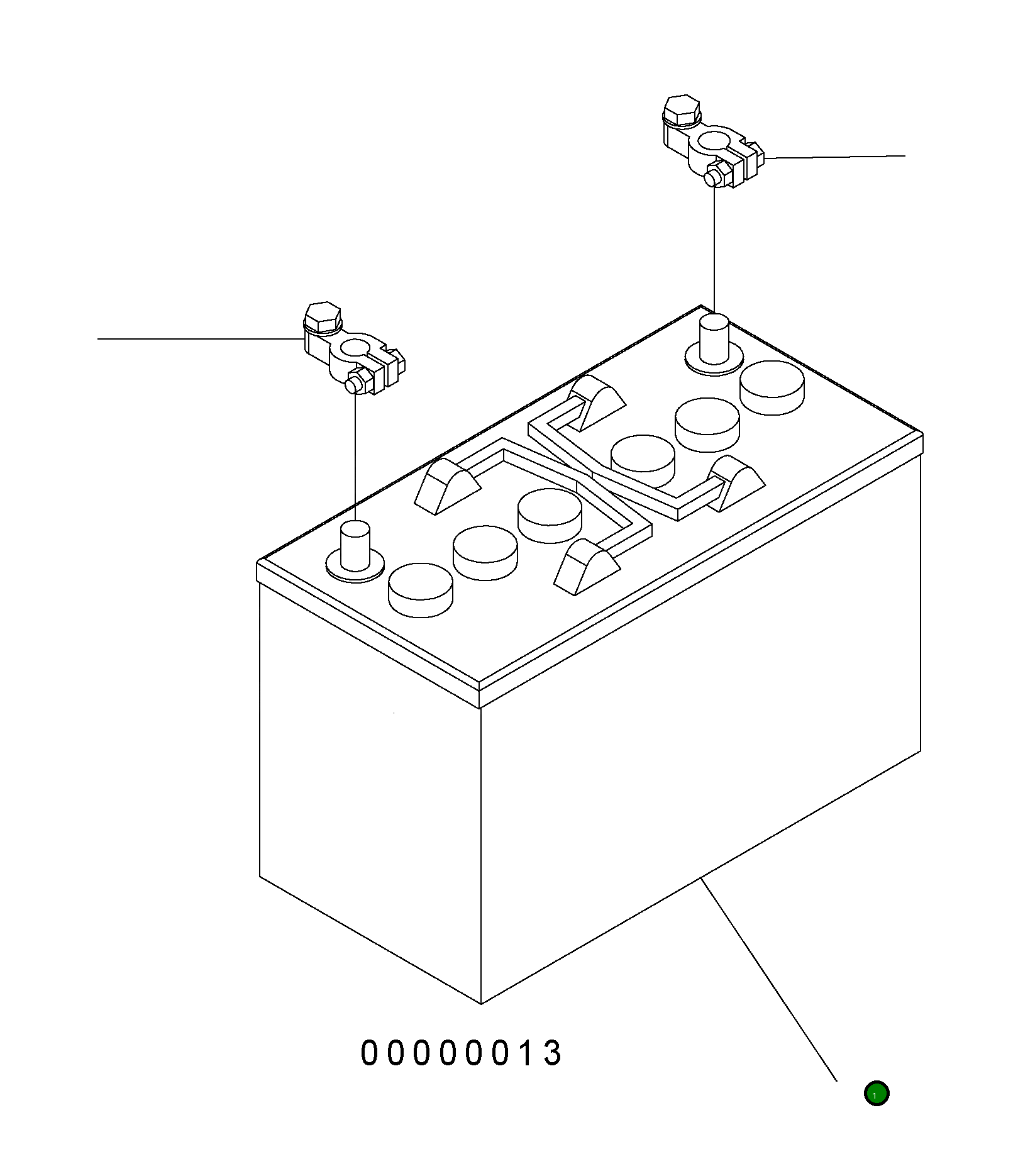 Аккумулятор 424-06-H4010 Komatsu