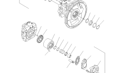 Вал 708-1G-12110 Komatsu