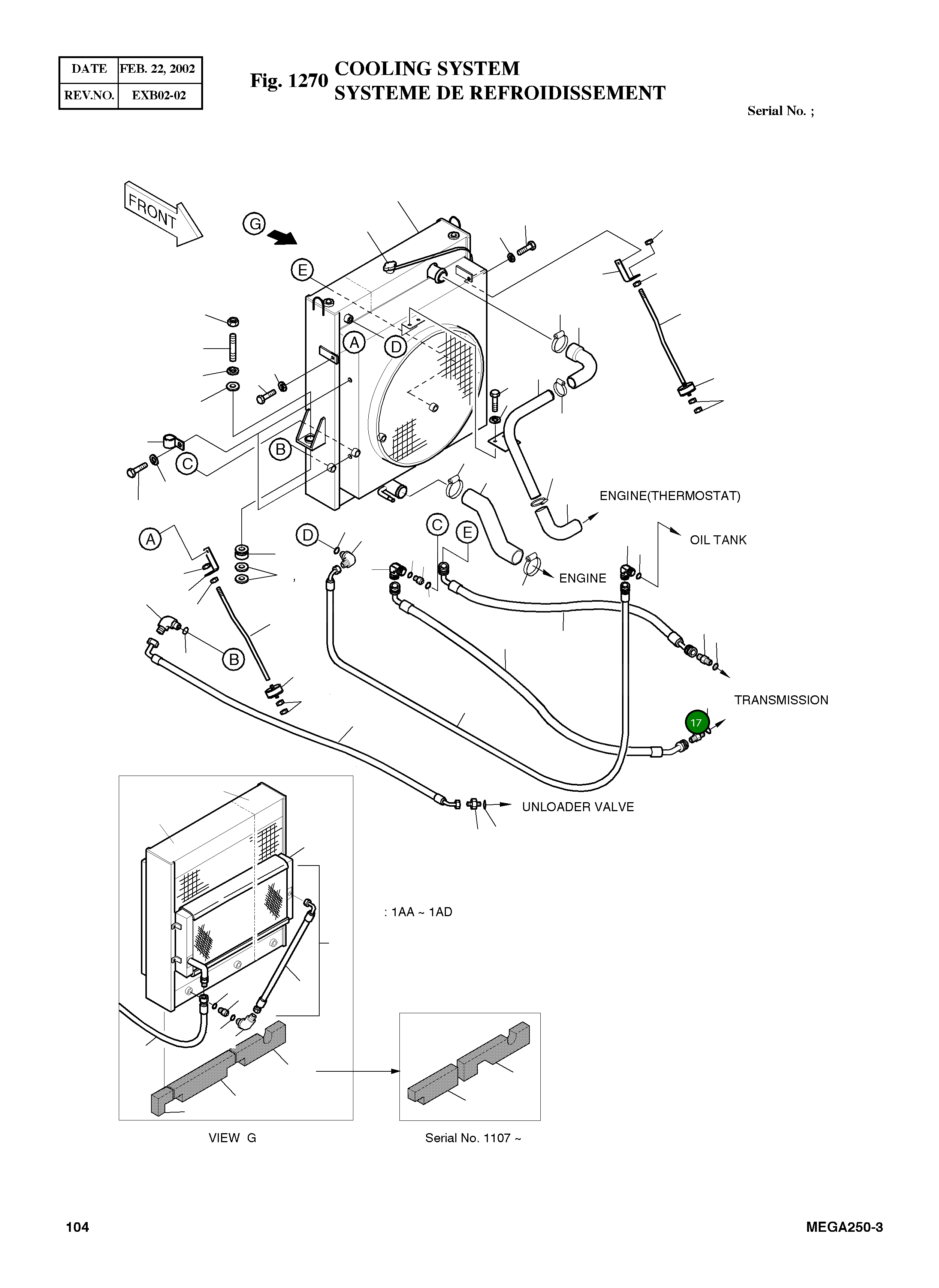 Адаптер, S M30X1.5-PF1 2181-1917D50 Komatsu