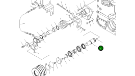 Вал 6245-61-3440 Komatsu
