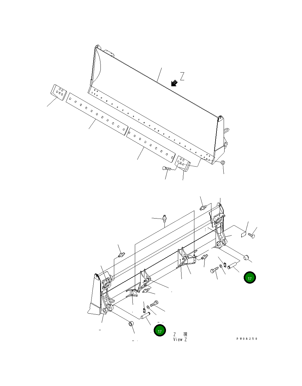 Вал 144-817-1260 Komatsu