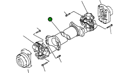 Вал 561-20-63200 Komatsu
